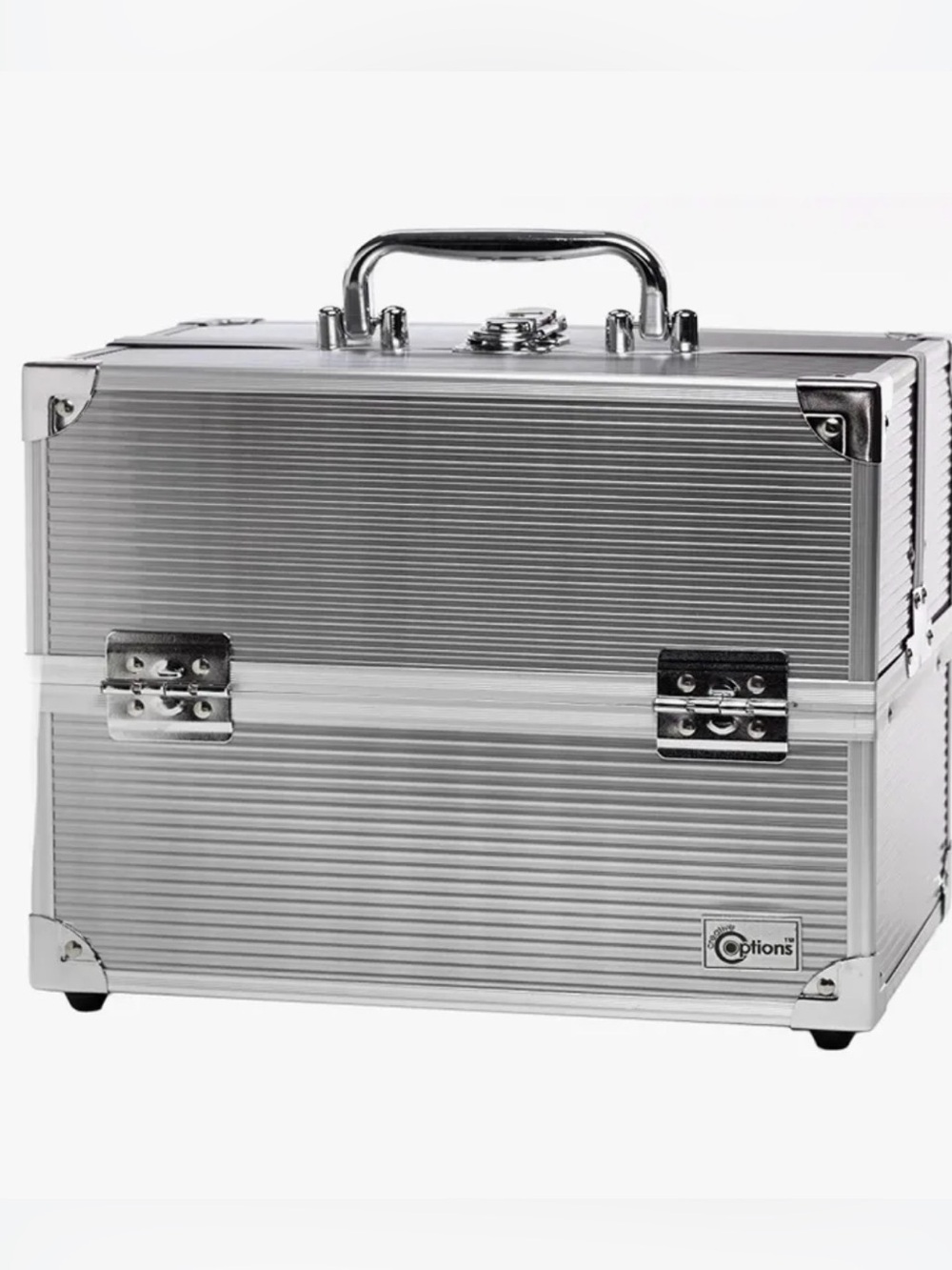 Silver Caboodles Aluminum Makeup/Tool Case